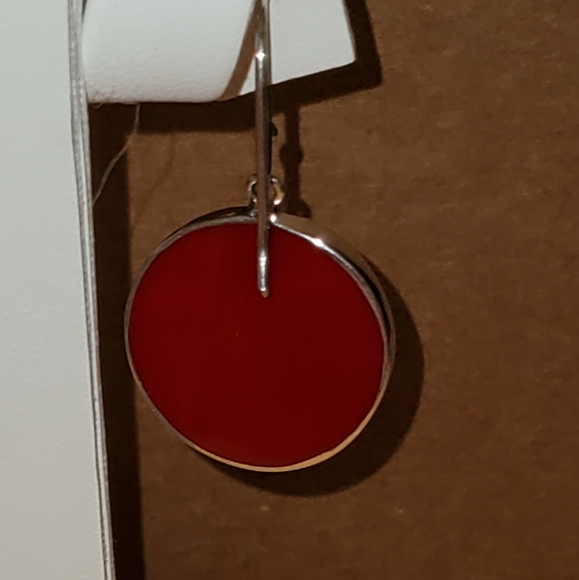 BALI LEGACY SPONGE CORAL STERLING SILVER EARRINGS - Picture 5 of 6